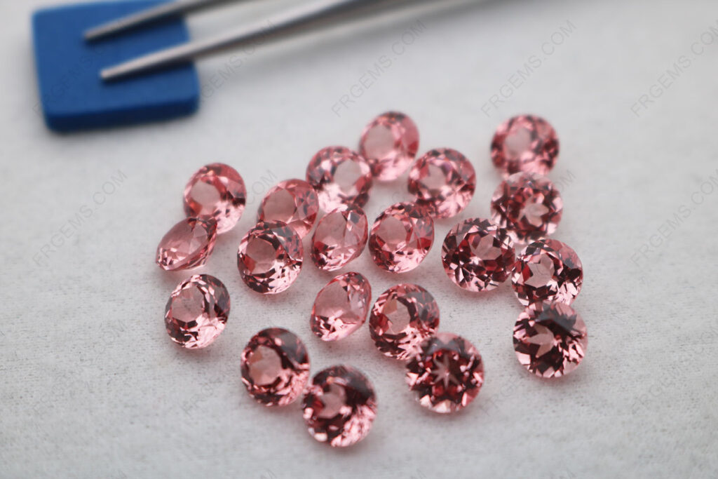 Bulk-Wholesale-Lab-Grown-Padparadscha-Sapphire-Pink-Color-Round-faceted-6.50mm-loose-Gemstones-from-China-IMG_7241