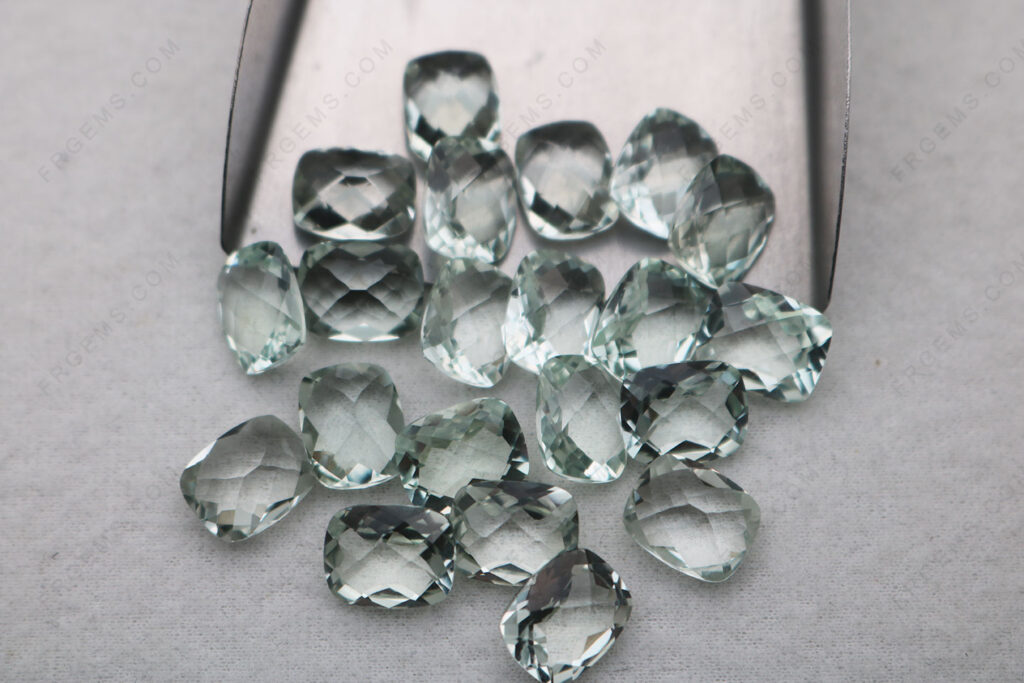 Wholesale-Natural-Prasiolite-Elongated-Cushion-Faceted-Checkerboard-Top-10x8mm-Loose-Gemstones-IMG_7405