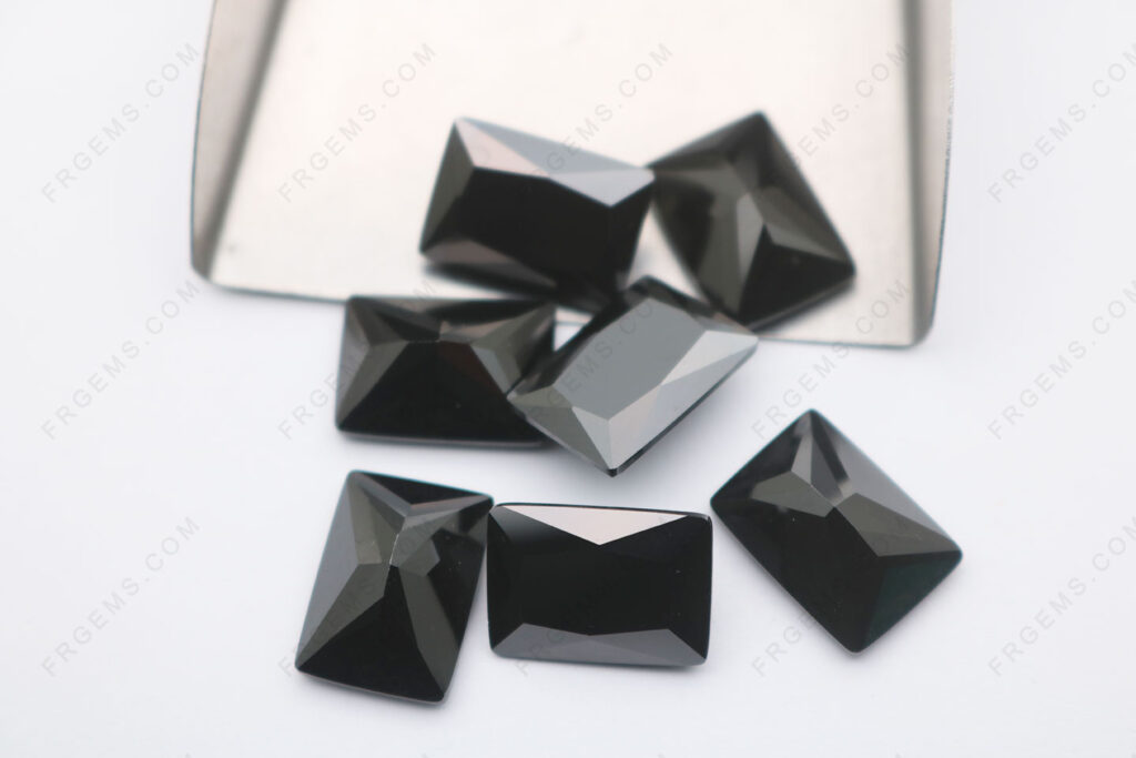 AAA-High-Quality-Cubic-Zirconia-Black-Color-Rectangle-Princess-cut-14x10mm-faceted-loose-Gemstones-Wholesale-China-IMG_7490