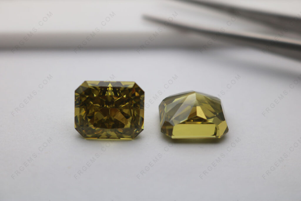 Bulk-wholesale-Cubic-Zirconia-Octagon-Shape-Crushed-ice-Cut-Peridot-color-13x11mm-5A-Best-quality-loose-Gemstones-IMG_7641