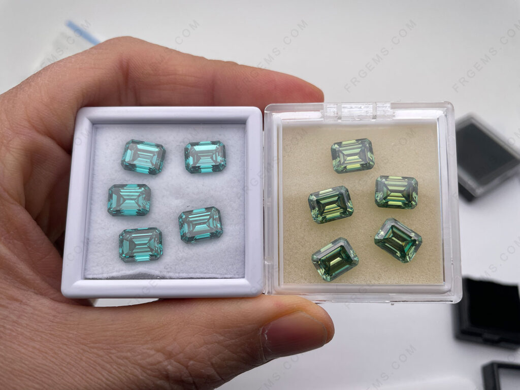 Emerald-Green-Color-Moissanite-Emearld-cut-3ct-weight-9x7mm-Loose-Gemstones-wholesale