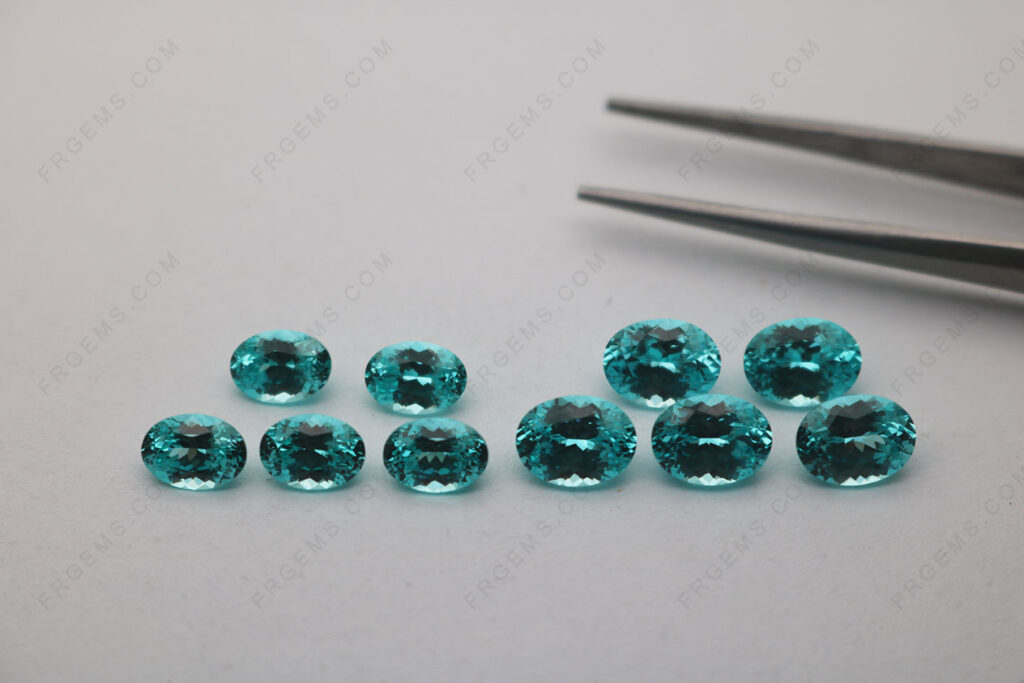 Lab-Grown-Paraiba-Sapphire-Color-Oval-faceted-8x6mm-7x5mm-Loose-Gemstones-Manufactuers-in-China-IMG_7771