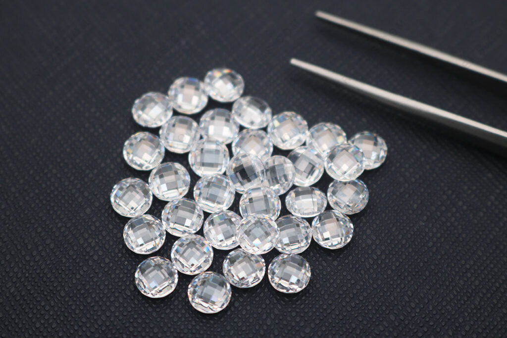 Loose-CZ-White-Colorless-Color-Round-Shape-Double-checkerboard-6mm-Loose-Cubic-Zirconia-Suppliers-China-IMG_7785
