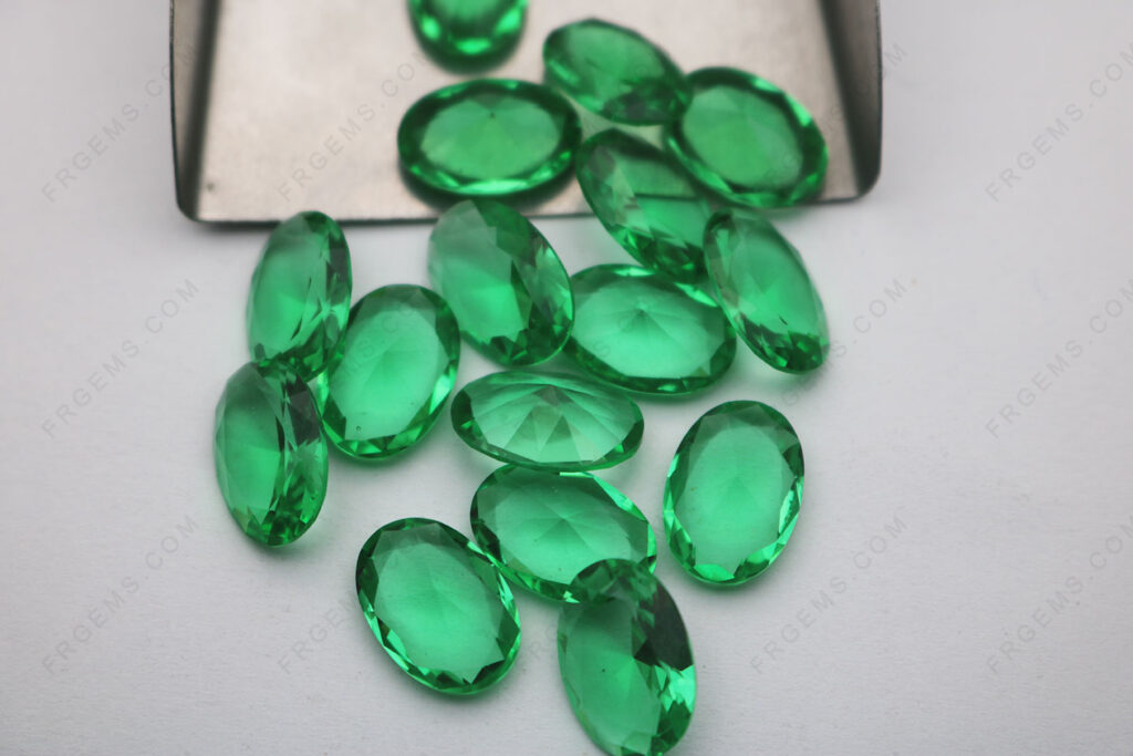 Loose-Glass-OG10-Green-Color-Oval-Shape-faceted-10x8mm-Gemstones-Factory-from-China-IMG_7757