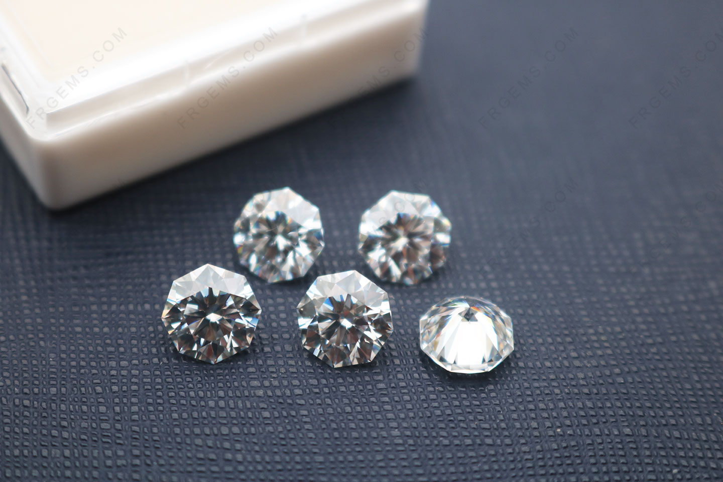 Best quality Moissanite D White Color VVS Octagon Brilliant 8x8mm Loose gemstones
