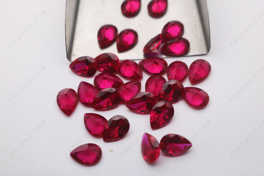 Loose-Synthetic-Ruby-Red-Dark-7#-Color-Pear-Shape-faceted-10x7mm-Gemstones-Factory-from-China-IMG_7764