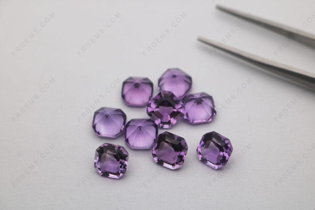 Natural-Genuine-Rose-de-france-amethyst-Asscher-Cut-7x7mm-loose-Stones-Suppliers-in-China-IMG_7867