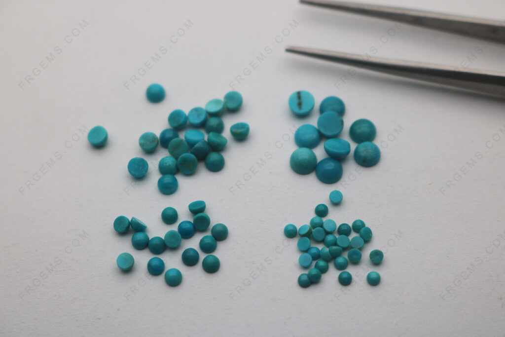Natural-Genuine-Turquoise-Blue-Color-Round-Cabochon-3mm-4mm-Loose-Gemstones-Manufactuers-in-China-IMG_7781