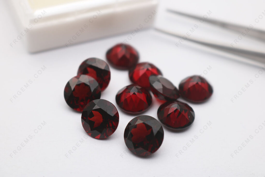 Wholesale-Natural-Genuine-Mozambique-Garnet-Red-Round-Shape-Faceted-10mm-loose-gemstones-From-China-IMG_7873
