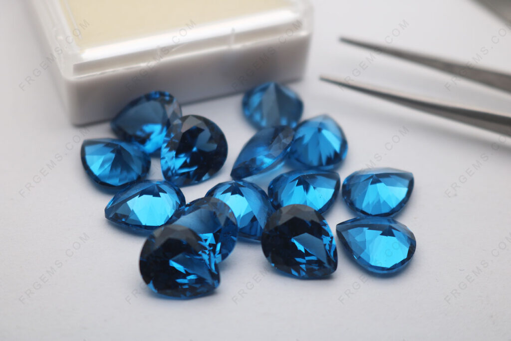 Wholesale-Spinel-Synthetic-Swiss-Blue-119#-Color-Pear-Shape-12x10mm-loose-gemstones-factory-in-China-IMG_7858