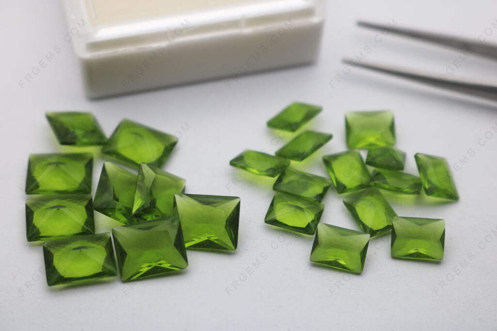 Wholesale-Synthetic-Peridot-Glass-BG128#-Color-Rectangle-Princess-cut-10x8mm-loose-Stones-from-China-IMG_7798