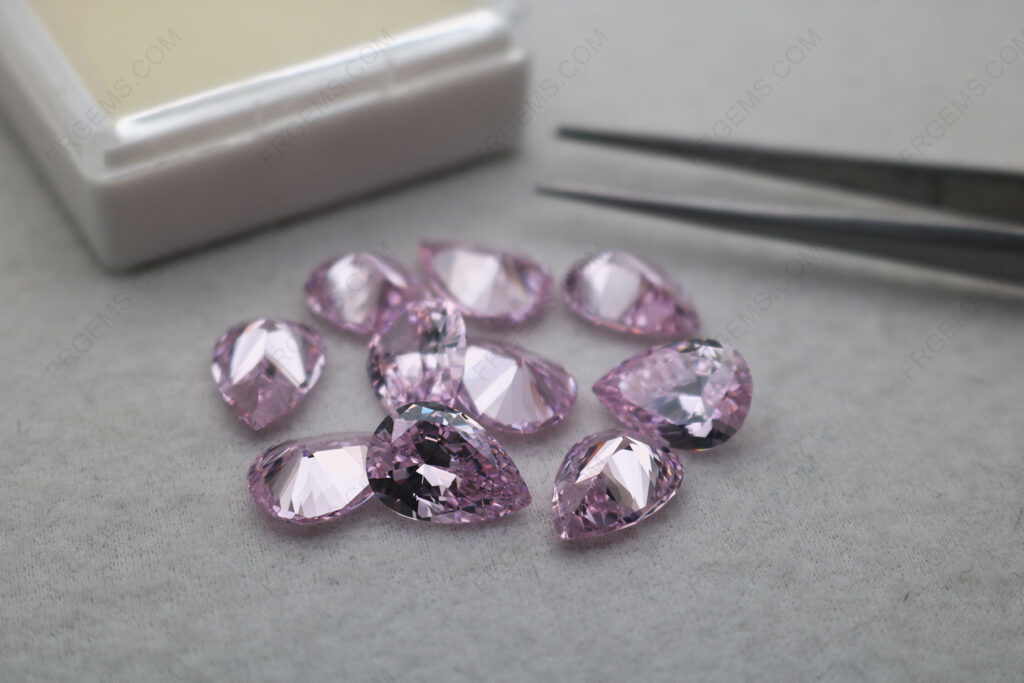 5A-Best-quality-Pink-Light-Color-Loose-Cubic-Zirconia-Pear-Shape-Faceted-Cut-13x9mm-Gemstones-Suppliers-IMG_8019