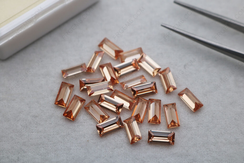 CZ-Champagne-Color-Medium-Shade-Baguette-shape-step-cut-4x8mm-loose-Gemstones-Wholesale-China-IMG_7961