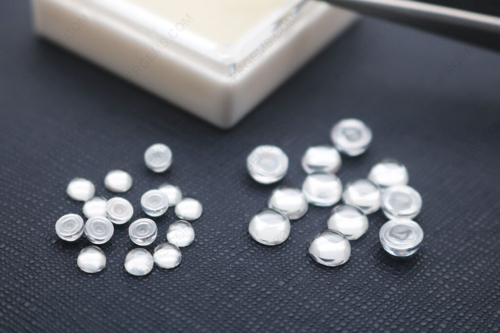 Cubic-Zirconia-White-Color-shade-Round-Cabochon-4mm-6mm-loose-Gemstones-Bulk-Wholesale-IMG_7995