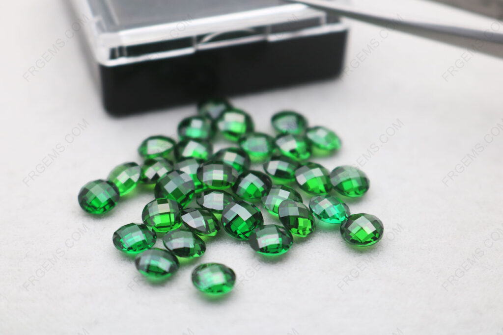 Loose-CZ-Emerald-Green-Color-Round-Double-checkerboard-faceted-6mm-Loose-Cubic-Zirconia-Suppliers-China-IMG_7908
