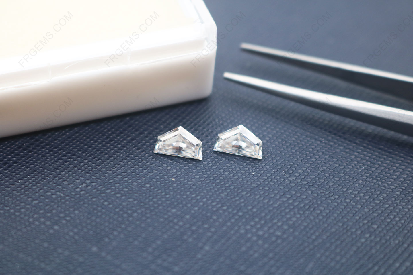 Loose Moissanite D Color Best quality Cadillac cut 7.5x4.5mm Gemstone bulk wholesale from China