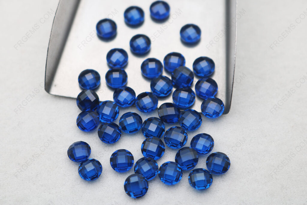Spinel-Sapphire-Blue-#113-Color-Round-Shape-Double-Side-Checkerboard-faceted-6mm-gemstones-wholesale-IMG_7909