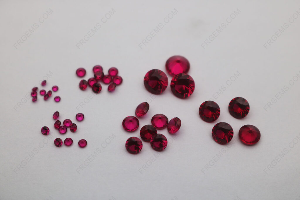 Synthetic-Corundum-Ruby-Red-Dark-8#-Color-Round-shape-faceted-cut-4mm-5mm-Gemstones-China-Factory-IMG_8057