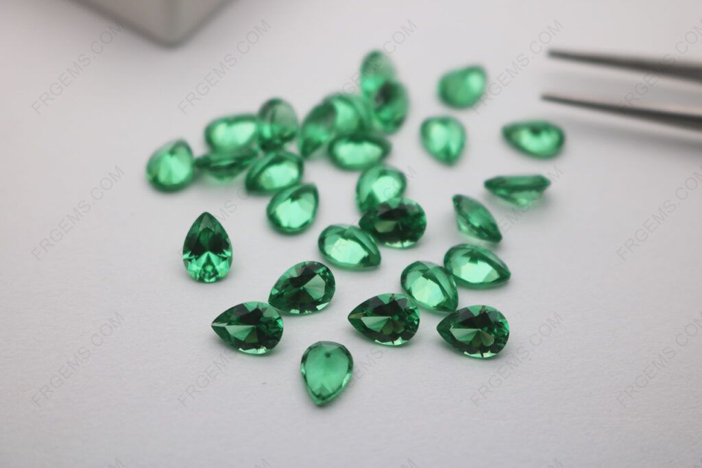 Bulk-wholesale-Nano-Tsavorite-light-color-154#-pear-shape-faceted-7x5mm-loose-gemstones-China-IMG_8349