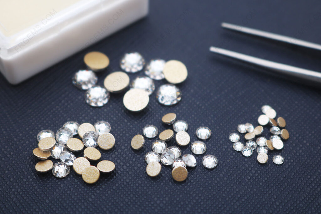 Cubic-Zirconia-White-Color-Round-Shape-Rose-cut-6mm-3.5mm-Folied-back-Loose-Gemstones-Suppliers-IMG_8261
