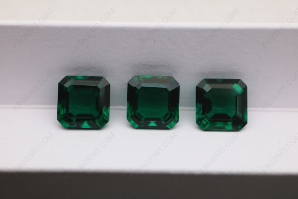 Hydrothermal-Lab-Emerald-Zambia-Green-color-Asscher-10x10mm-Loose-Gemstones-China-Manufacturer-IMG_8194