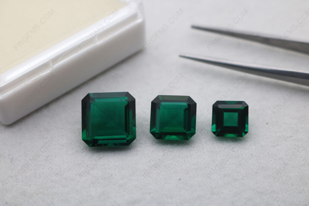Hydrothermal-Lab-Emerald-Zambia-Green-color-Square-Emerald-Cut-Loose-Gemstones-China-Manufacturer-IMG_8096