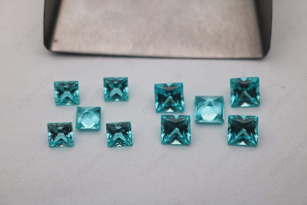 Lab-Grown-Paraiba-Sapphire-Color-Square-Princess-6x6mm-5x5mm-Loose-Gemstones-Manufactuers-in-China-IMG_8111