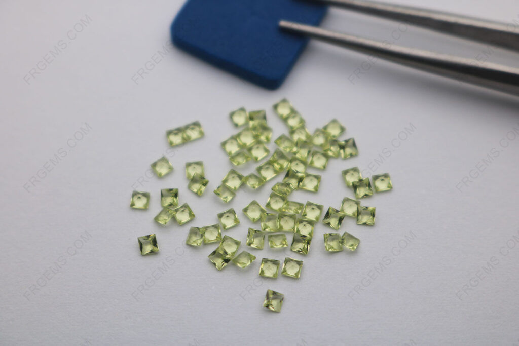 Loose-Nano-Crystal-Synthetic-Peridot-152#-Color-Square-Princess-Cut-2x2mm-gemstones-Manufacturer-IMG_8224