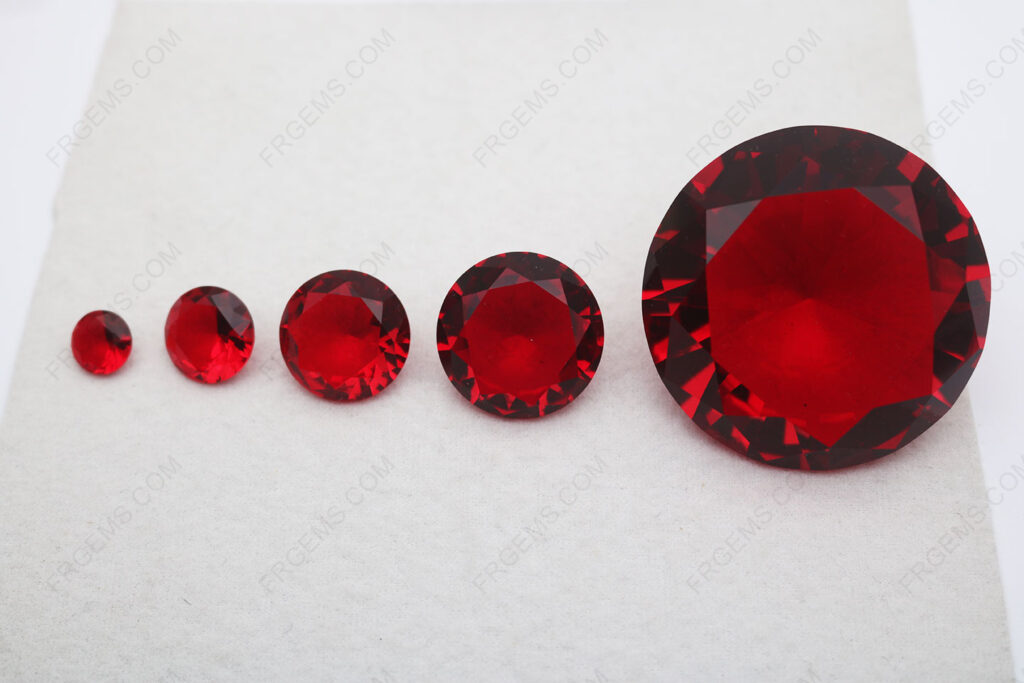 Wholesale-Glass-Red-Color-BR105#-Large-size-Round-shape-faceted-cut-Loose-gemstones-IMG_8236
