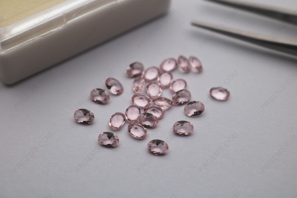 Wholesale-Nano-Morganite-Peach-Pink-Color-180#-Color-Oval-Square-Faceted-Cut-4x3mm-Gemstones-IMG_8234