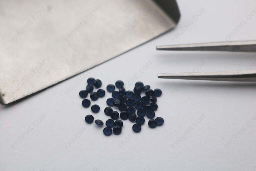 Wholesale-Nano-Night-Blue-1280#-Color-Round-shape-Faceted-cut-2.00mm-Loose-gemstones-IMG_8362