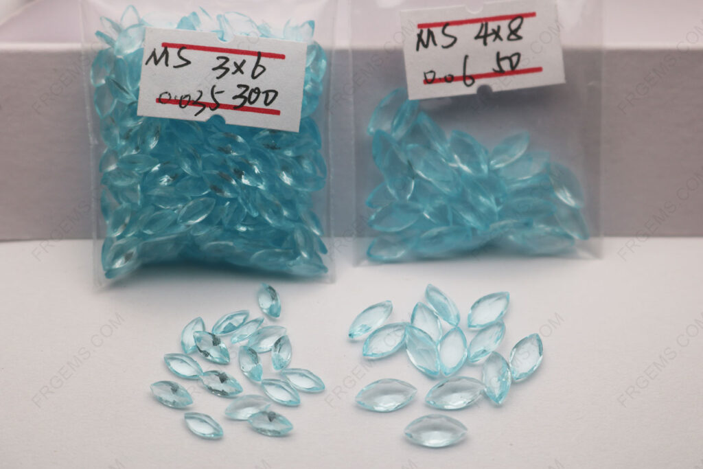 Glass-Aquamarine-Light-Color-BA301#-Marquise-shape-faceted-6x3mm-and-8x4mm-loose-Gemstones-China-wholesale-