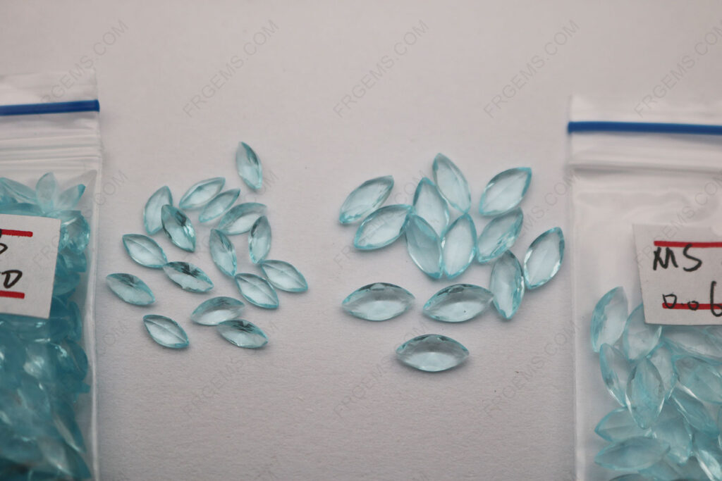Loose-Glass-Aquamarine-Light-Color-BA301#-Marquise-shape-faceted-6x3mm-Gemstones-Factory-from-China-